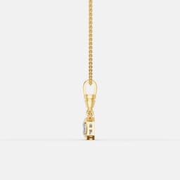 Classic Asscher Pendant - View 4