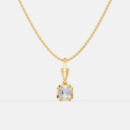 Classic Asscher Pendant - View 1