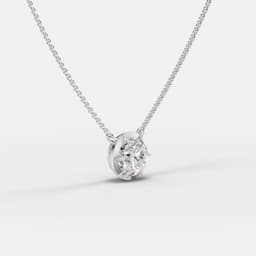 Solitaire Glow Diamond Pendant - View 4