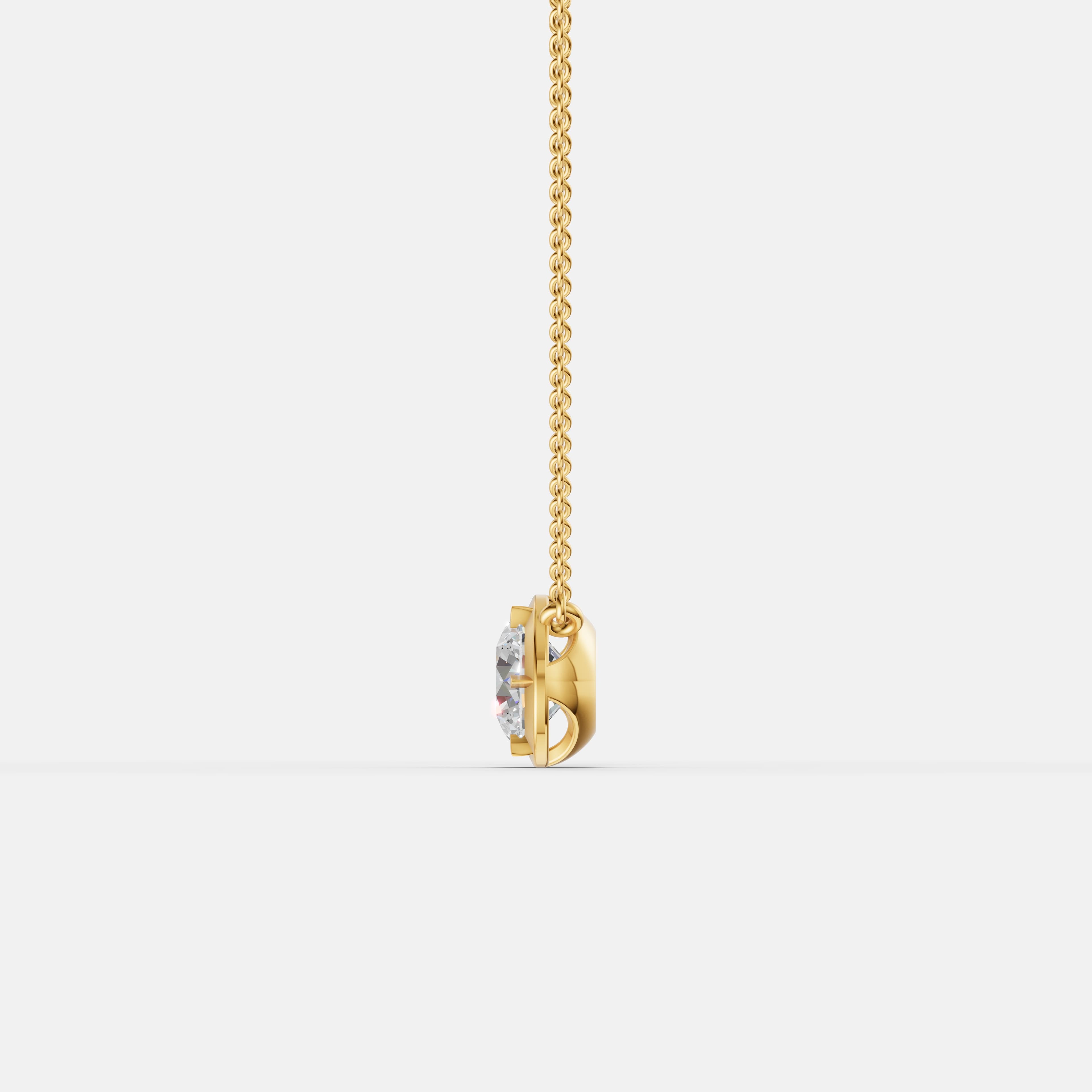 Solitaire Glow Diamond Pendant - 1