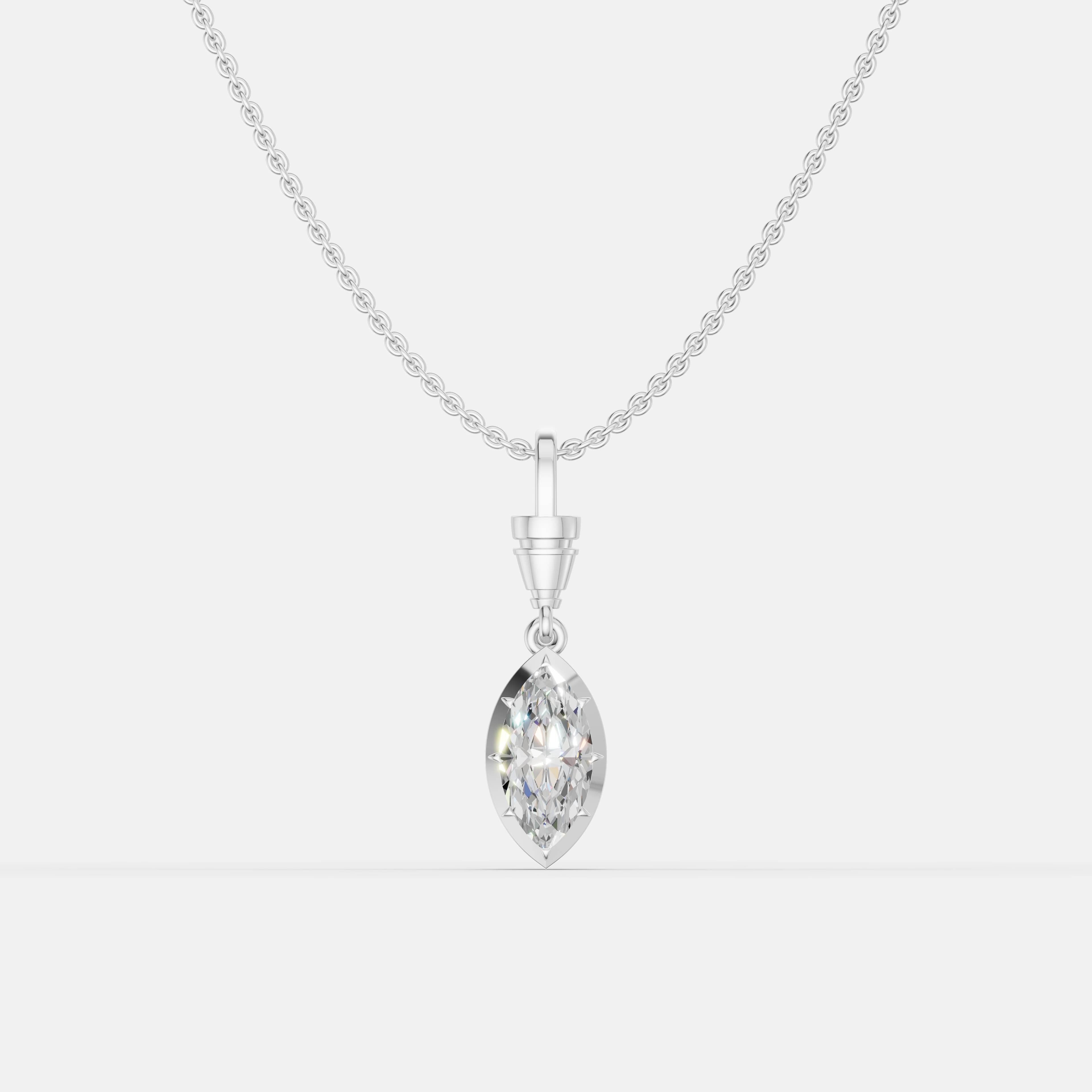 Classic Marquise Pendant