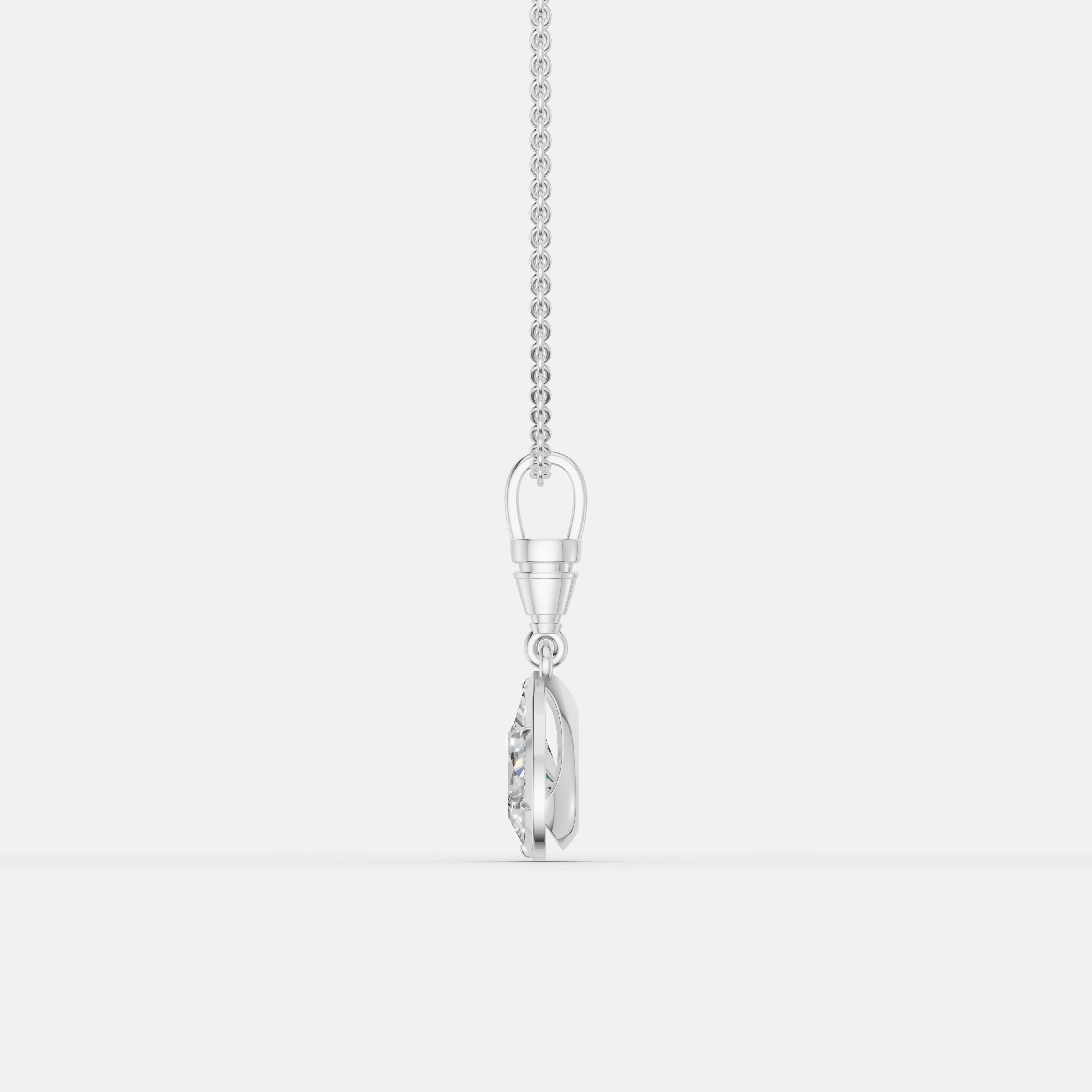  Classic Pear Pendant - 4
