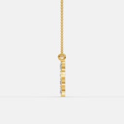 Blessed Cross Diamond Pendant - View 4
