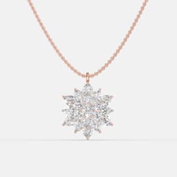 Starlight Blossom Diamond Pendant - View 1