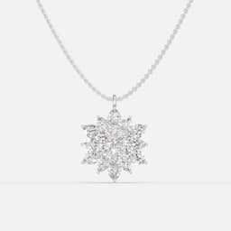 Starlight Blossom Diamond Pendant - View 1