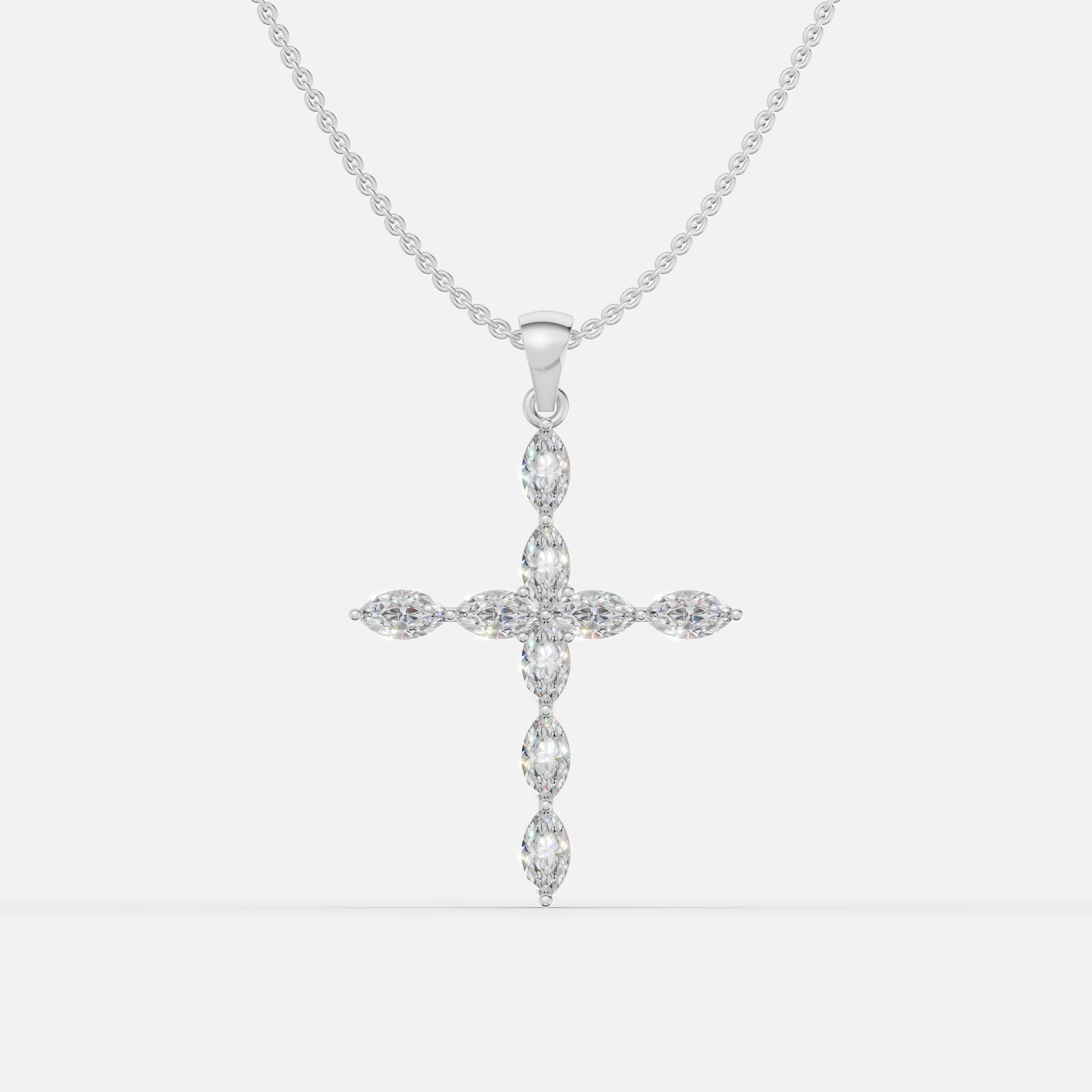 Diamond Cross Pendant