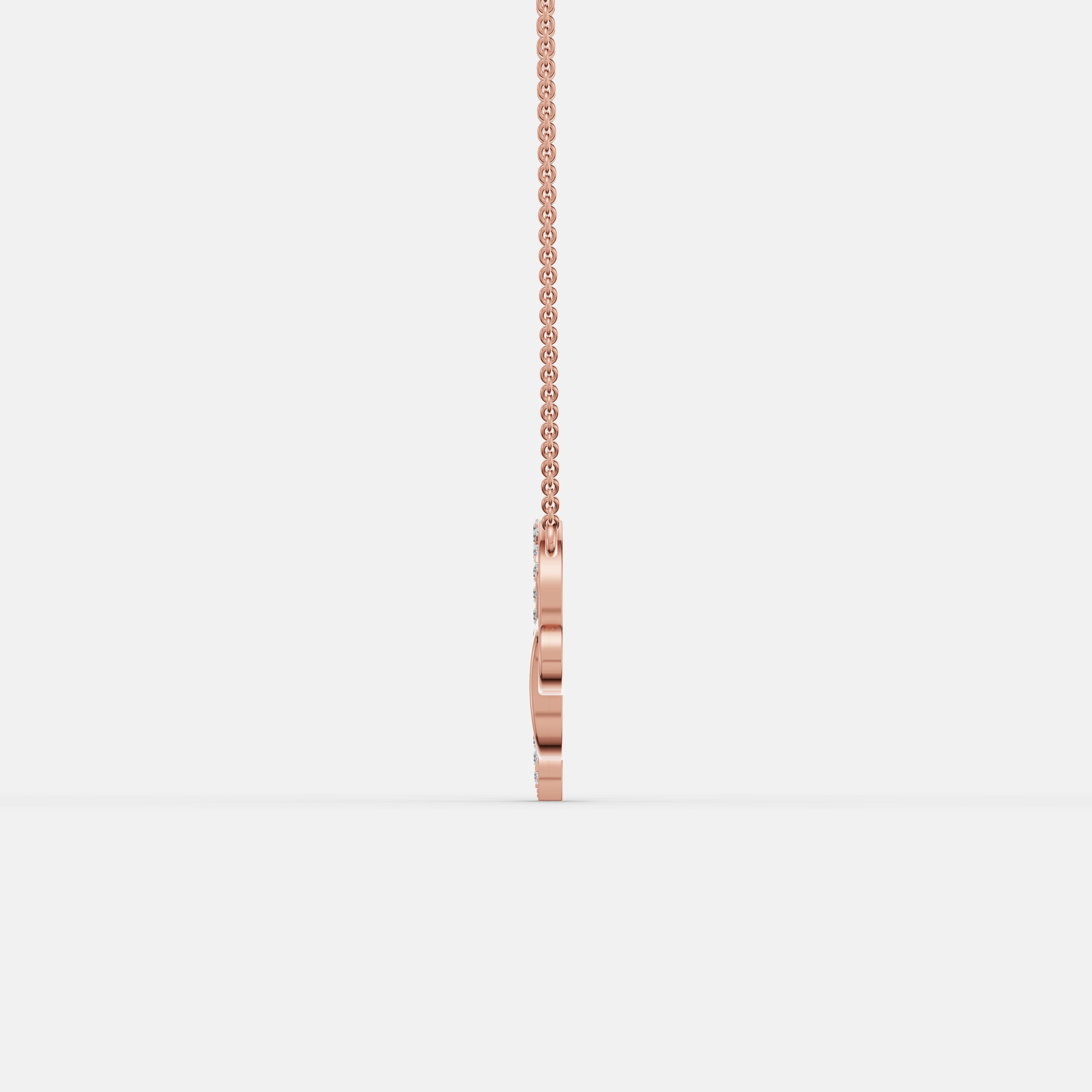 Forever Love Heart Diamond Pendant - 4