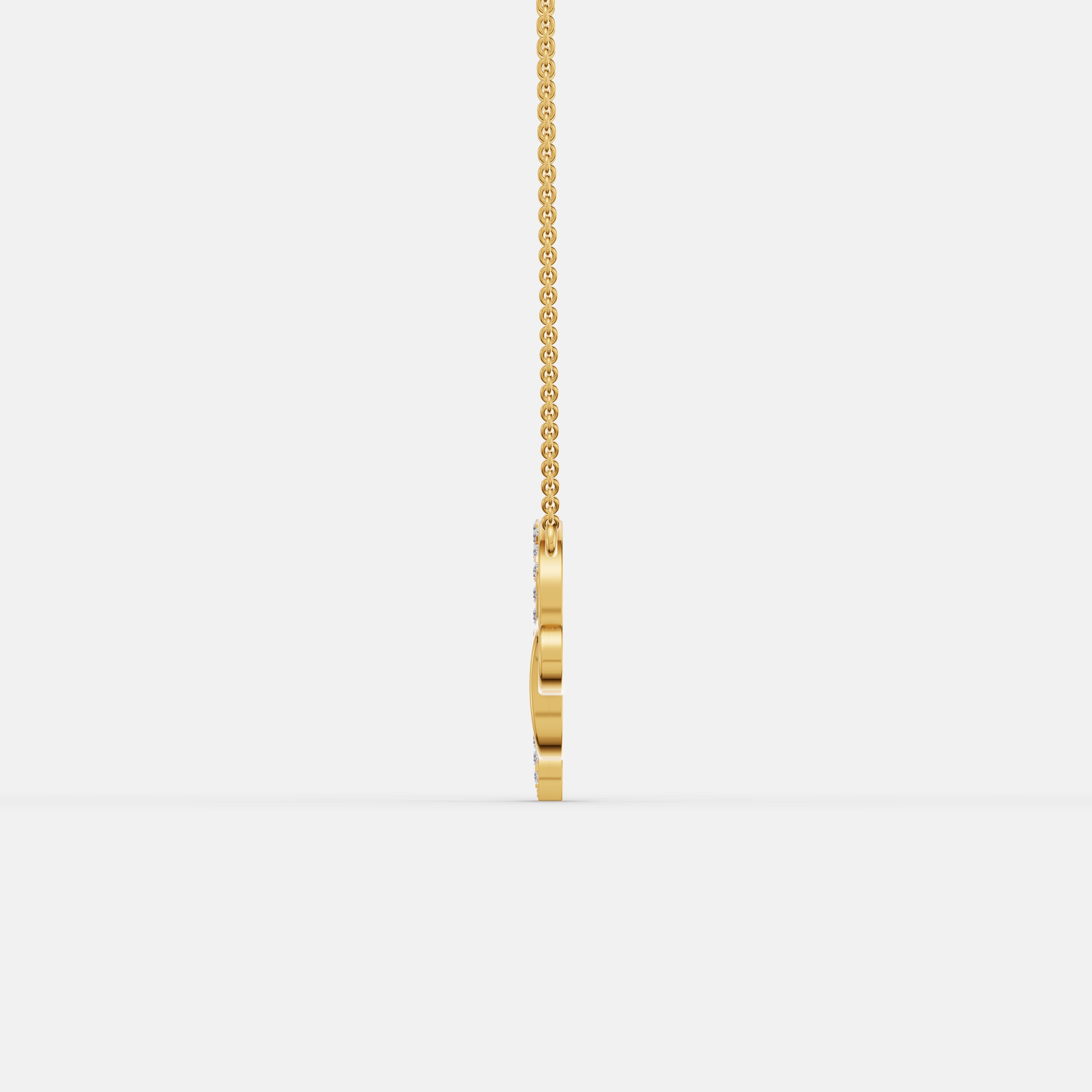 Forever Love Heart Diamond Pendant - 4