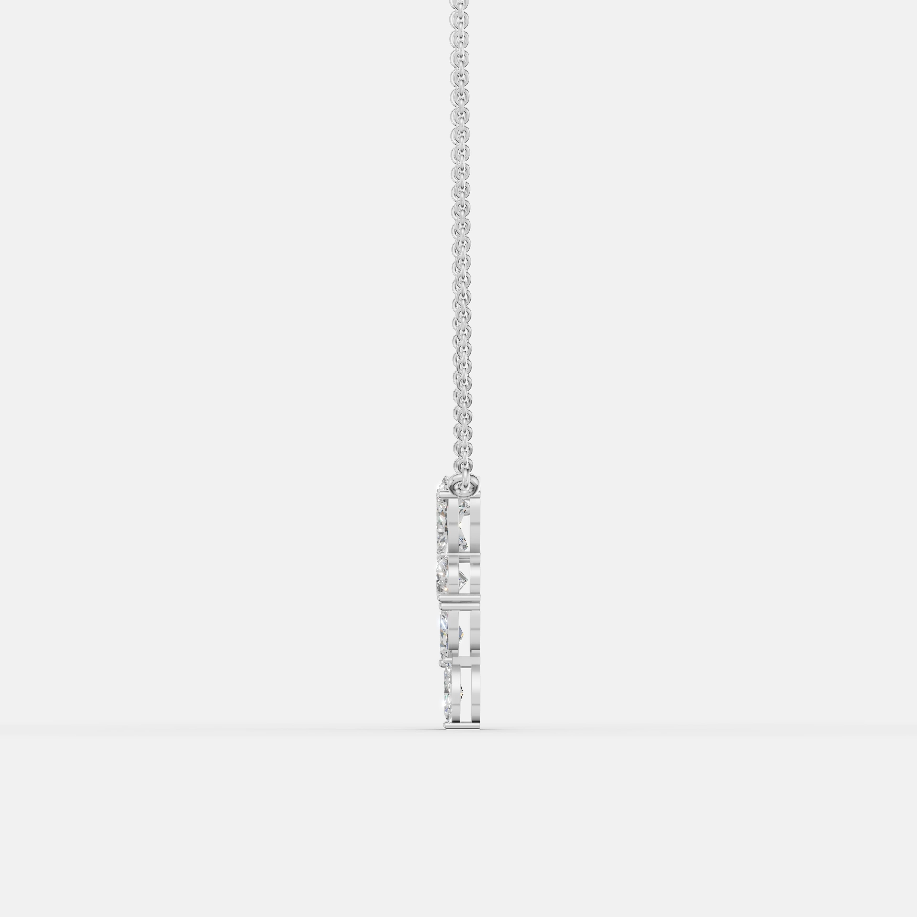 Cascade Diamond Necklace - 4