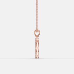 Radiant Soft Corner Diamond Pendant - View 4