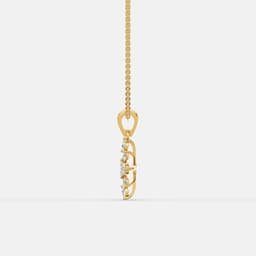 Snowflake Diamond Pendant - View 4
