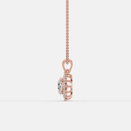 Sunburst Diamond Pendant - View 4