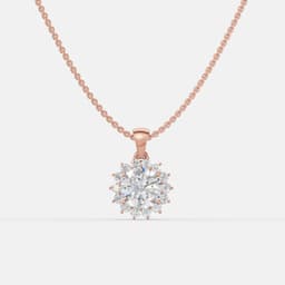 Sunburst Diamond Pendant - View 1