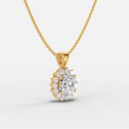 Sunburst Diamond Pendant - View 2