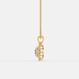 Sunburst Diamond Pendant - View 4