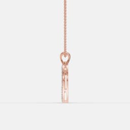 Radiant charm Diamond Pendant - View 4