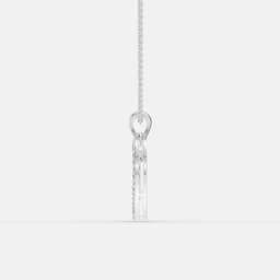 Radiant charm Diamond Pendant - View 4