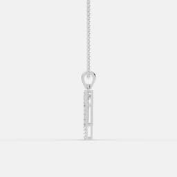 Radiant Octa Diamond Pendant - View 4