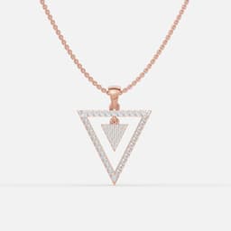Radiant Triangle glow Pendant - View 1