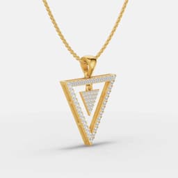 Radiant Triangle glow Pendant - View 2
