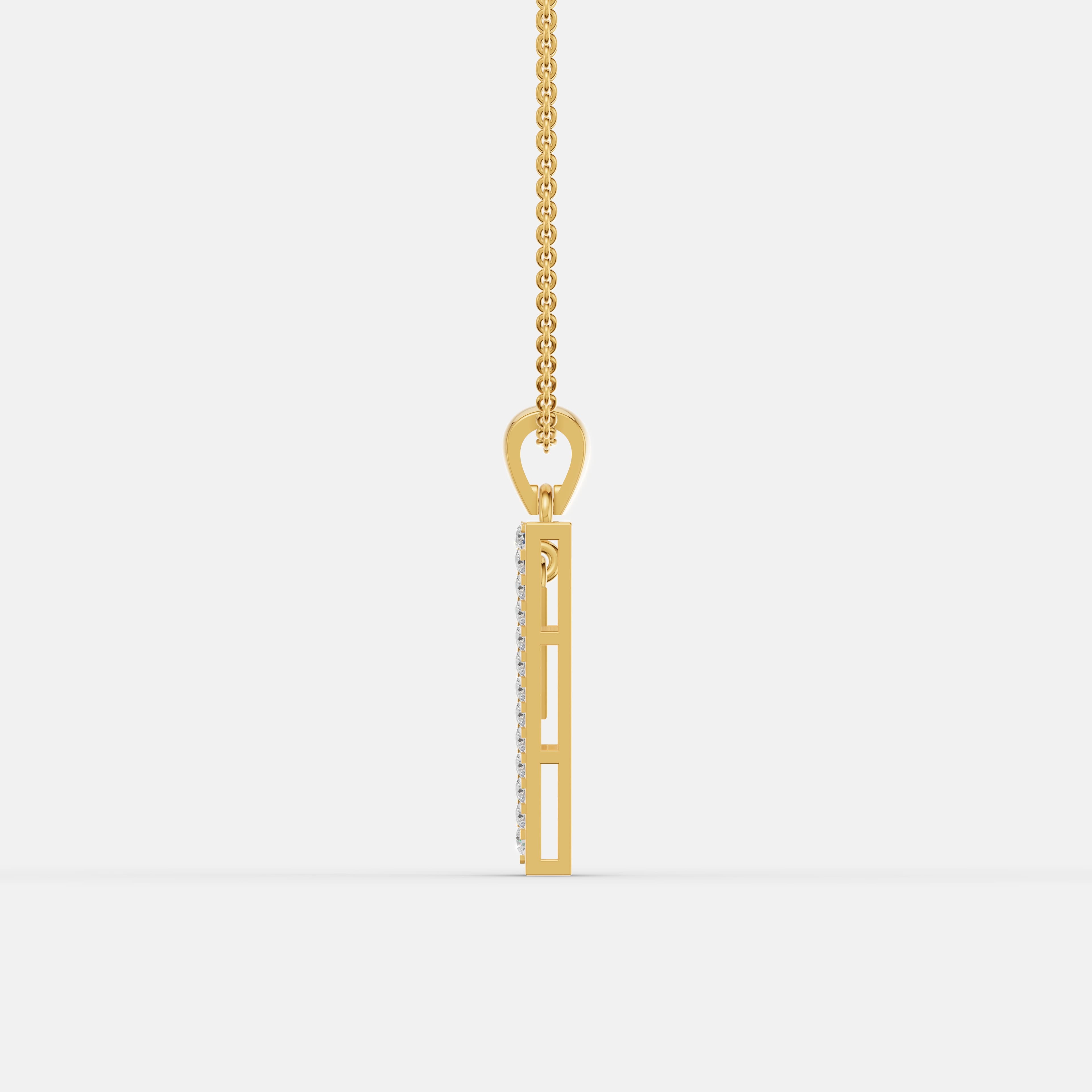 Radiant Triangle glow Pendant - 4