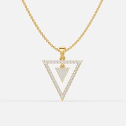 Radiant Triangle glow Pendant - View 1