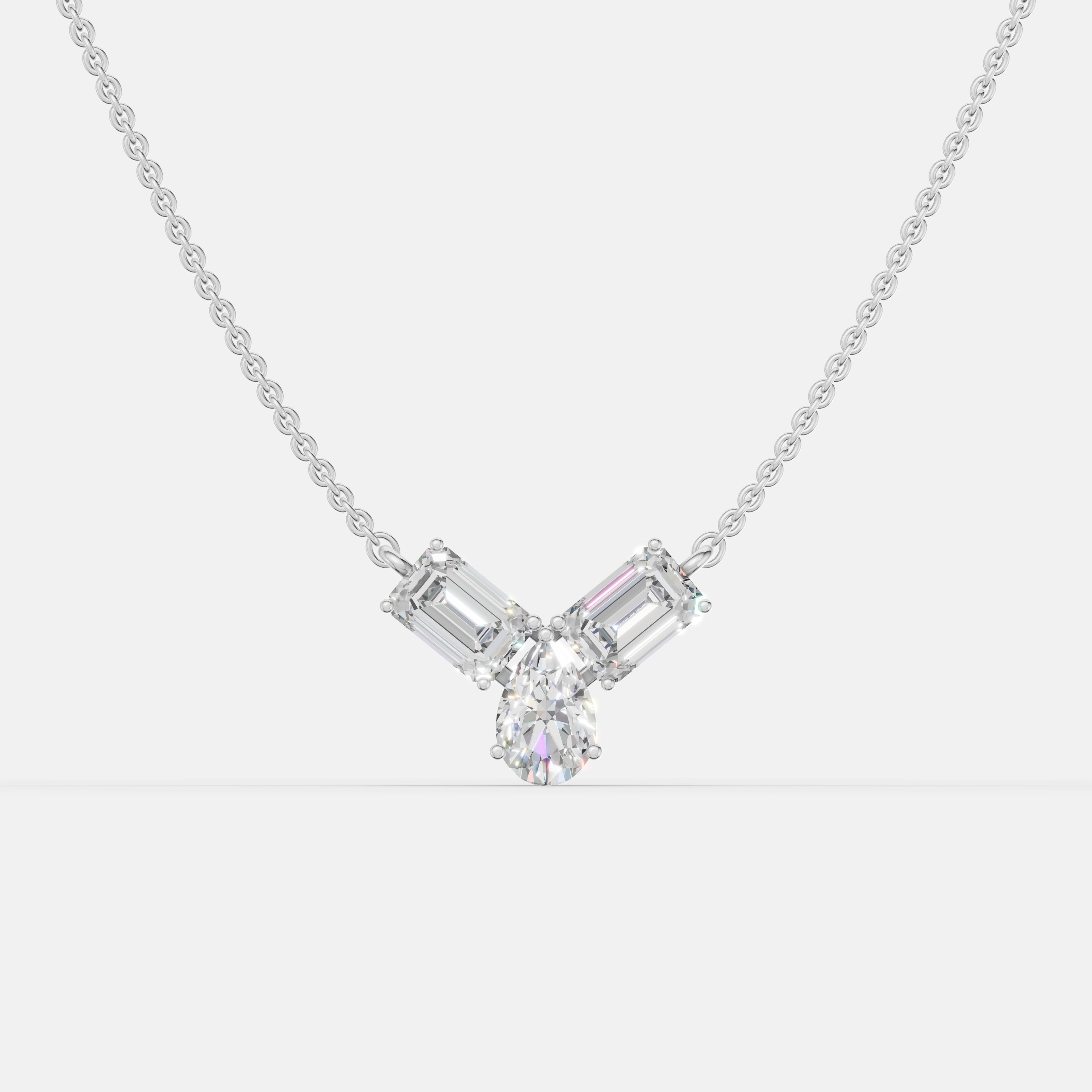 Celeste Wing Diamond Pendant