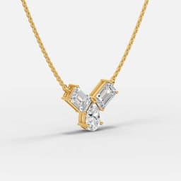 Celeste Wing Diamond Pendant - View 2