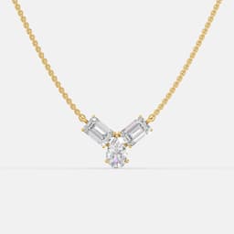 Celeste Wing Diamond Pendant - View 1