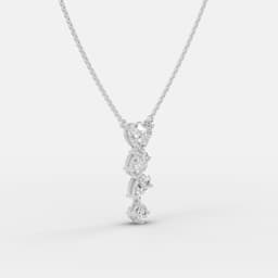 Falling Grace Diamond Pendant - View 2