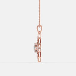 Solar Glow Diamond Pendant - View 4