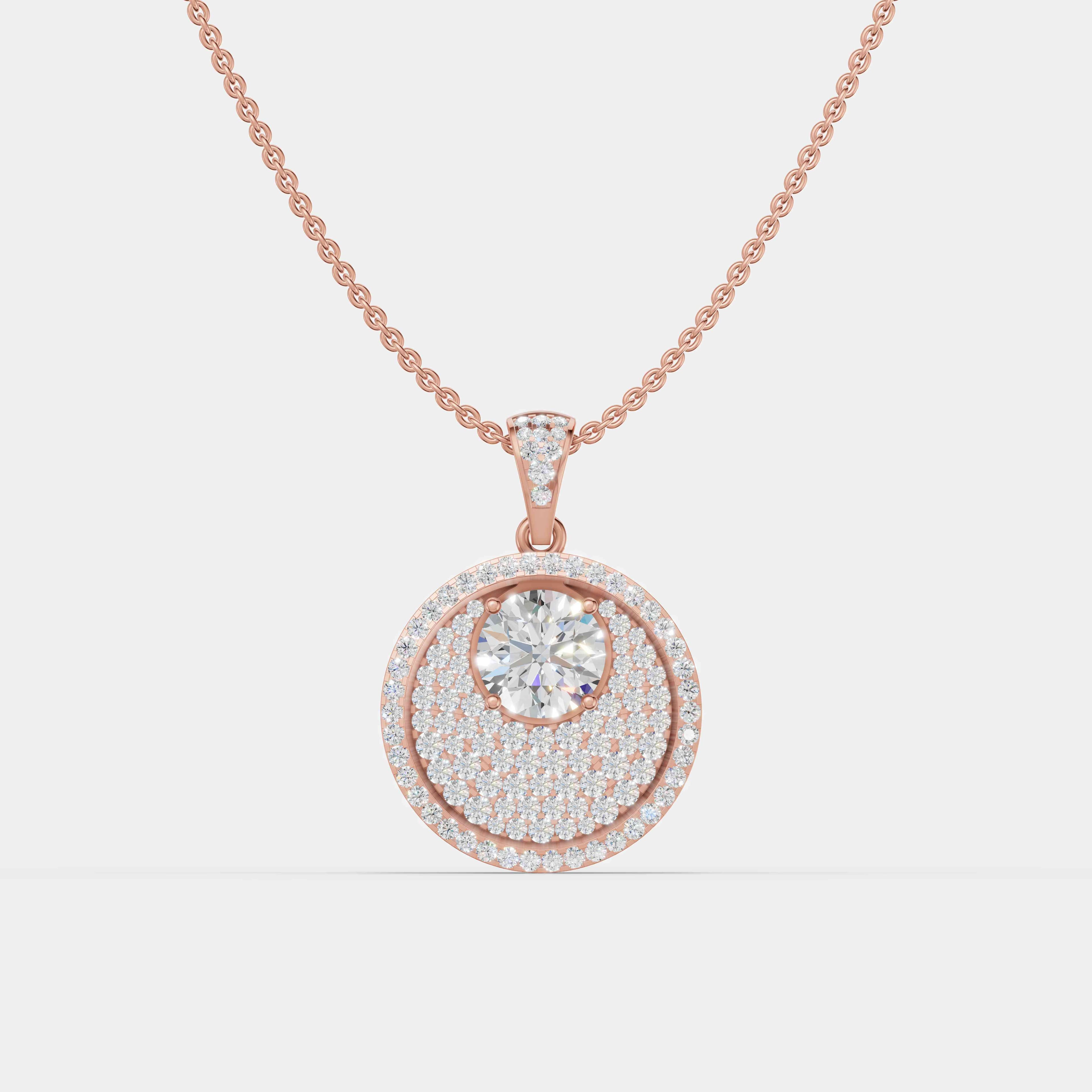 Circle of Brilliance Pendant - 1