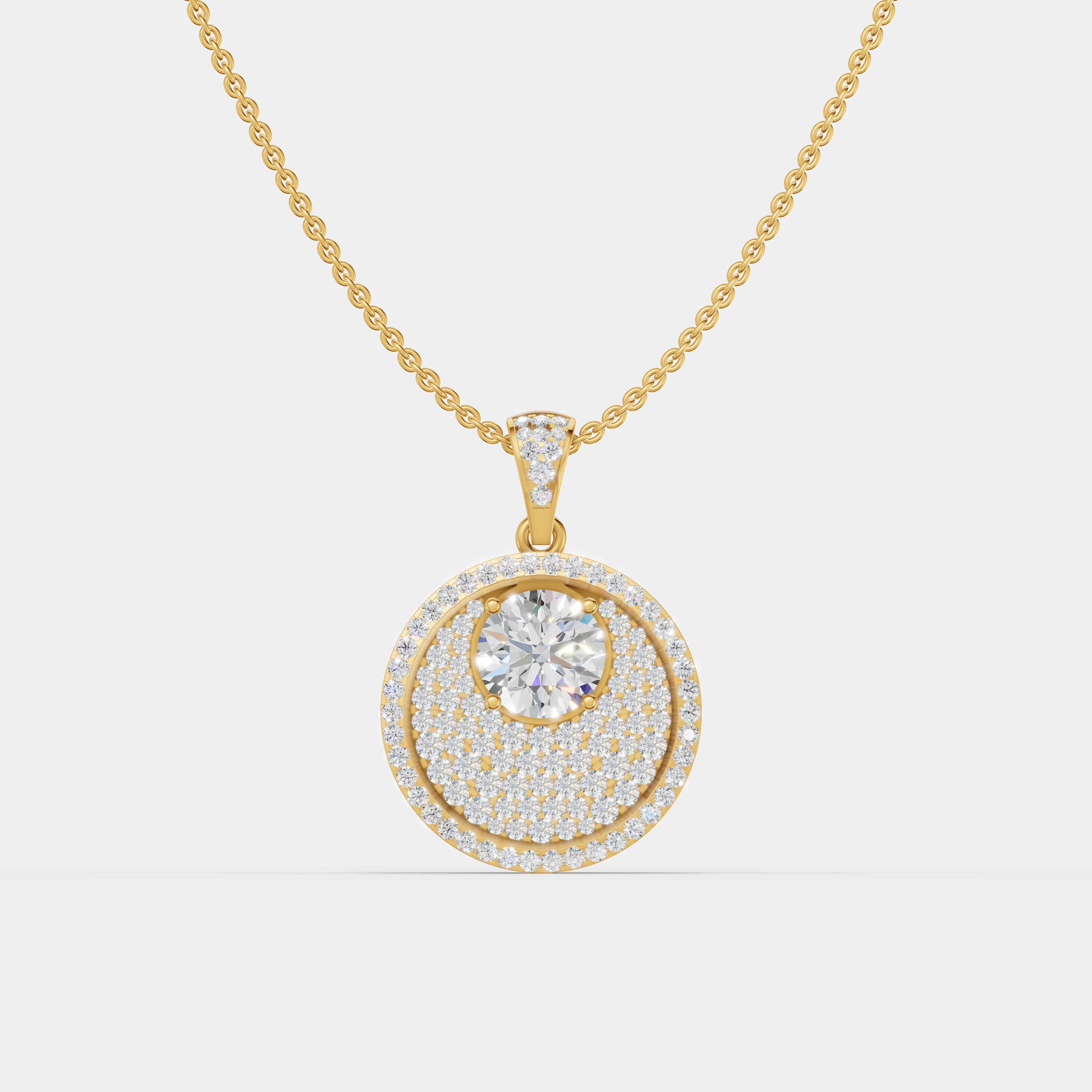 Circle of Brilliance Pendant - 1