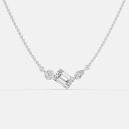 Asymmetry Diamond Pendant - View 1