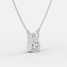 Diamond Bear Pendant - View 2