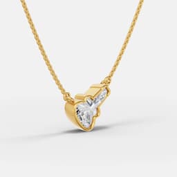 Guitar Diamond Pendant - View 2