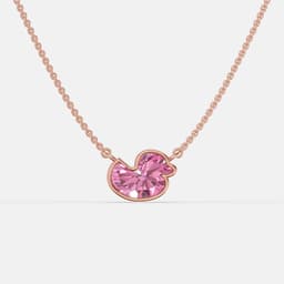 Sculpted Light: Rosy Motif Pendant - View 4