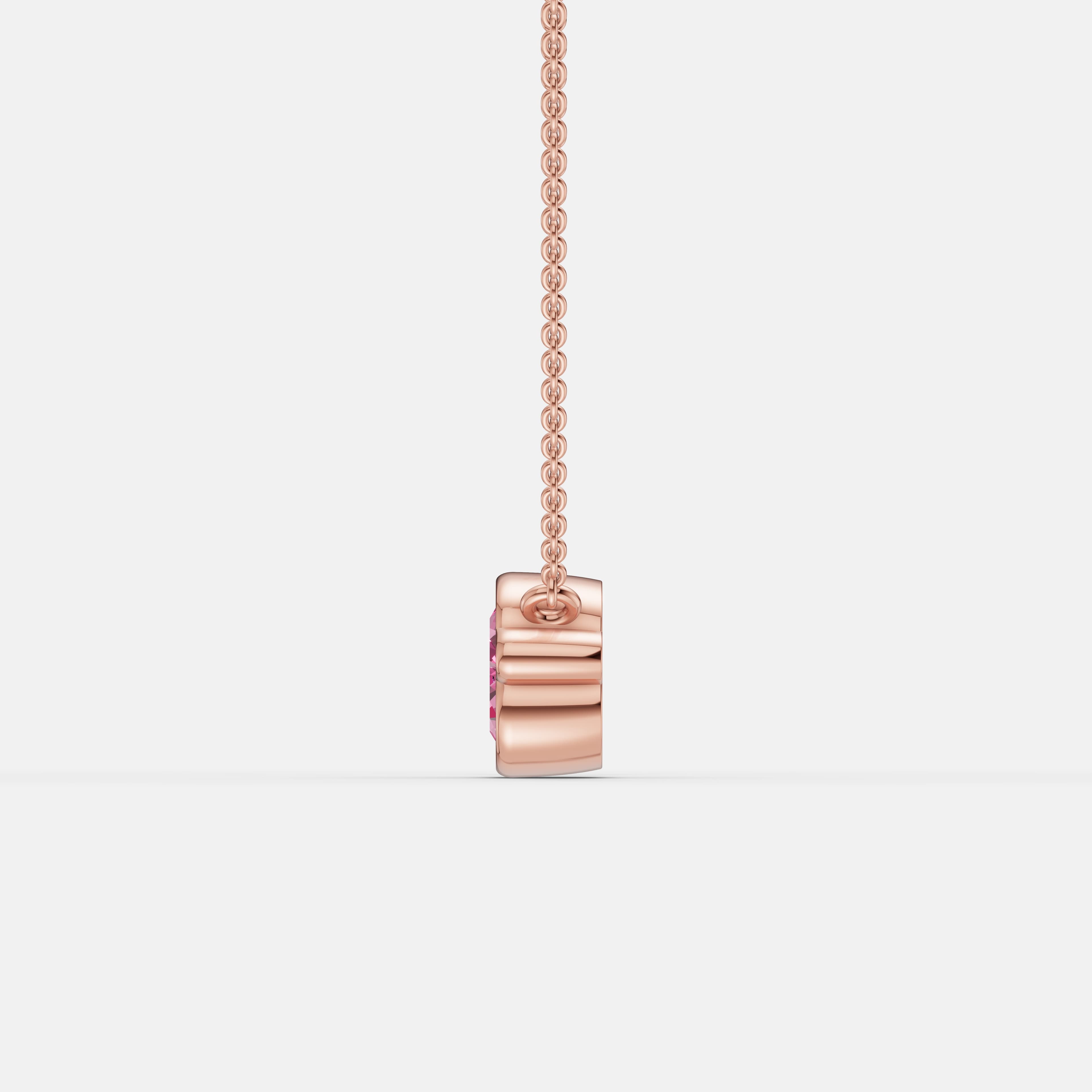 Sculpted Light: Rosy Motif Pendant - 2
