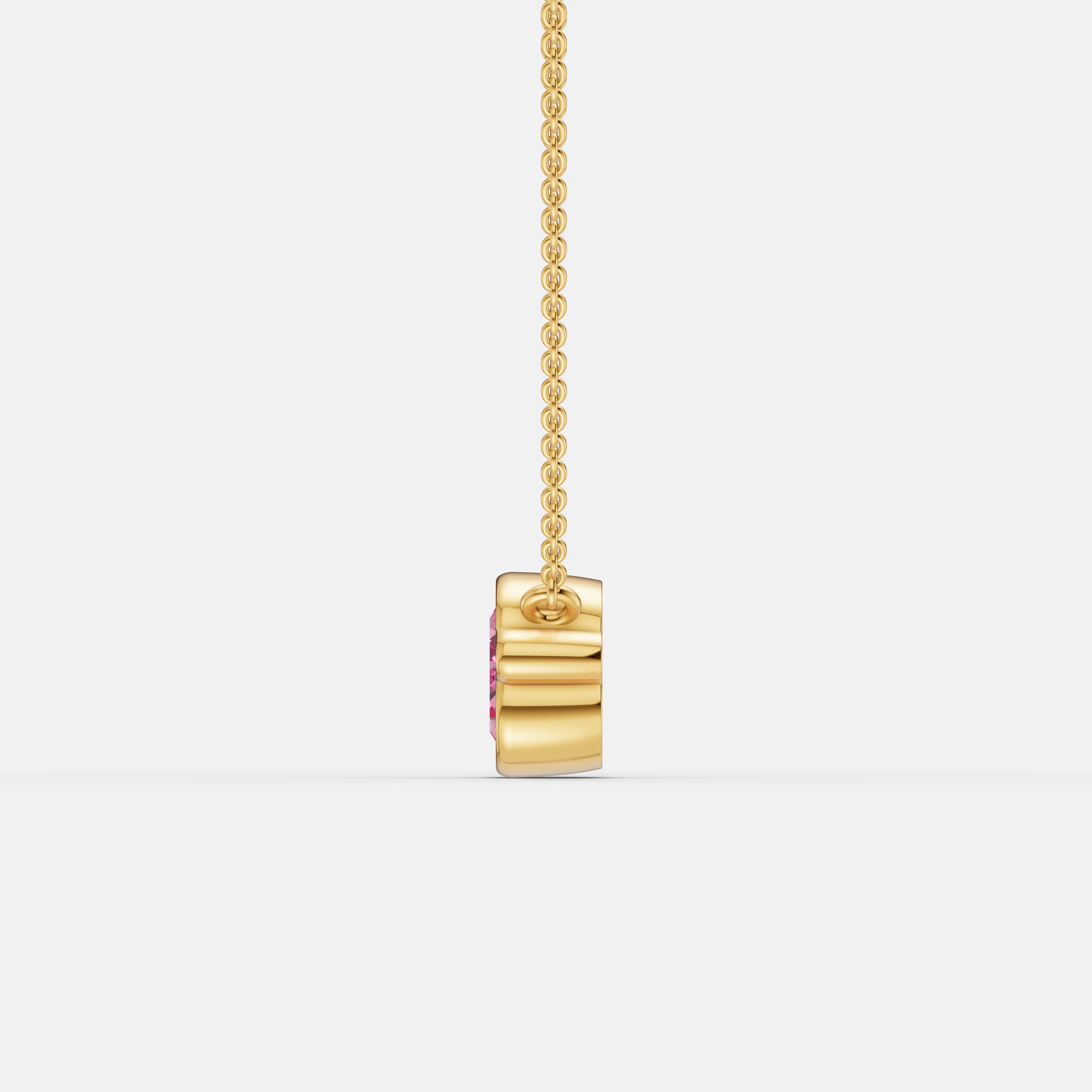 Sculpted Light: Rosy Motif Pendant - 4