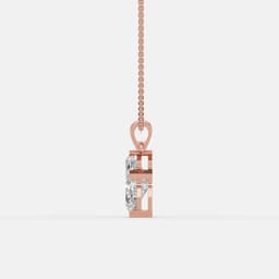 Sculpted Light: The Pillar Cross Pendant - View 4