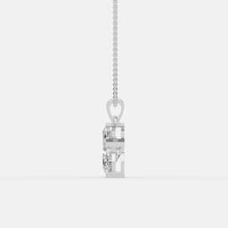 Sculpted Light: The Pillar Cross Pendant - View 4