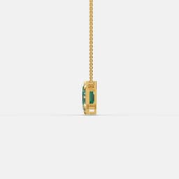 Trinity Emerald Pendant - View 2