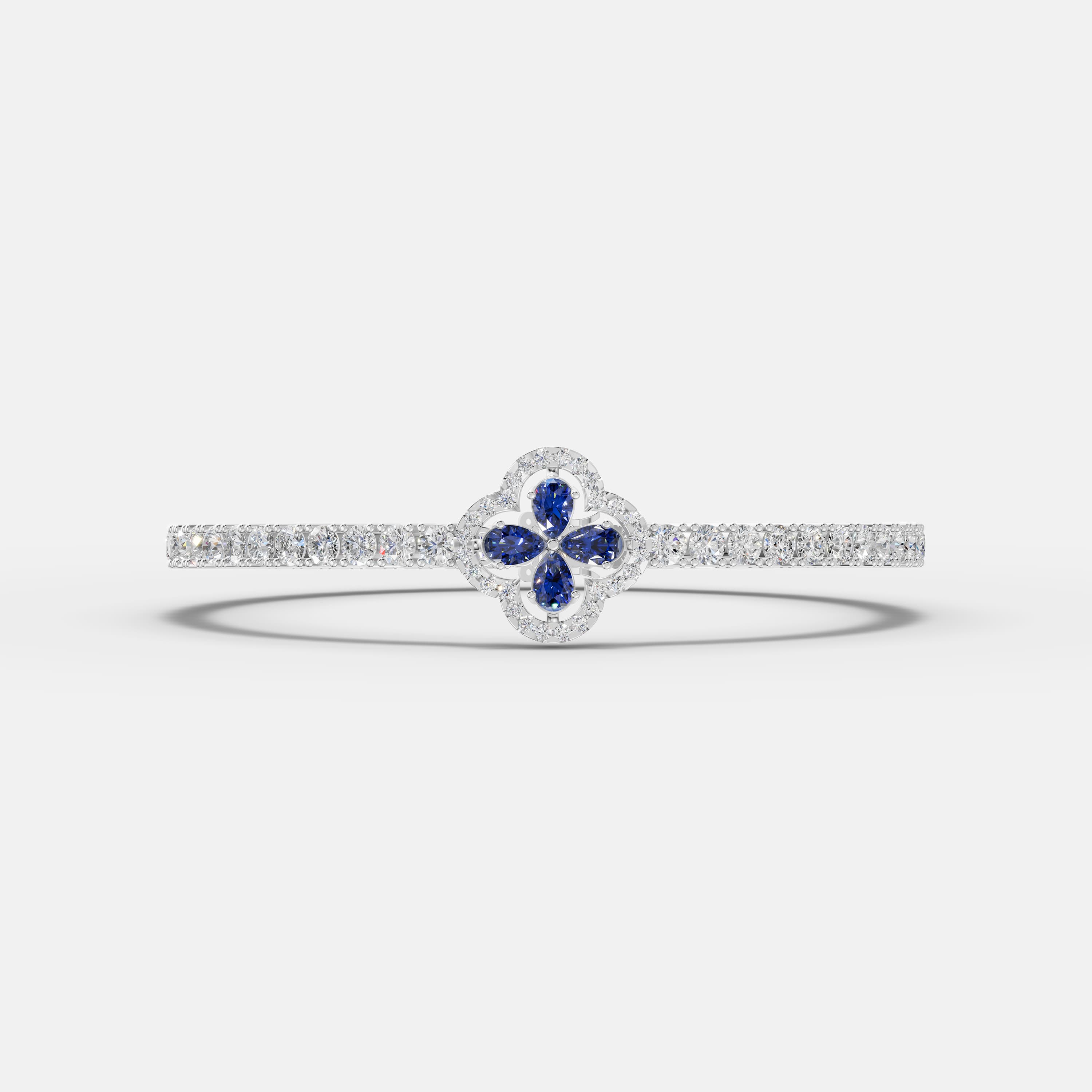 Clover Diamond Bracelet - 5