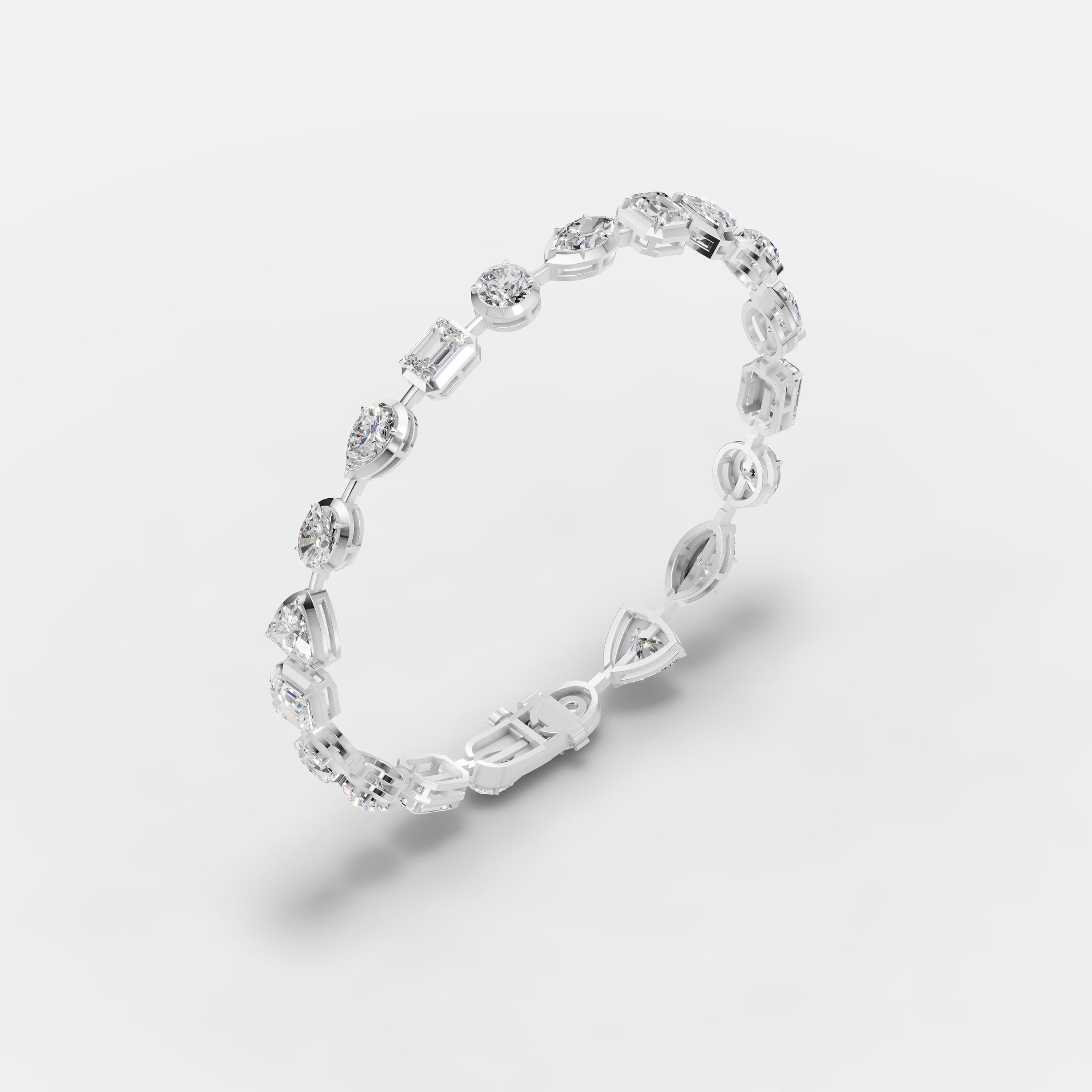 Moonglow Tennis Diamond Bracelet - 2