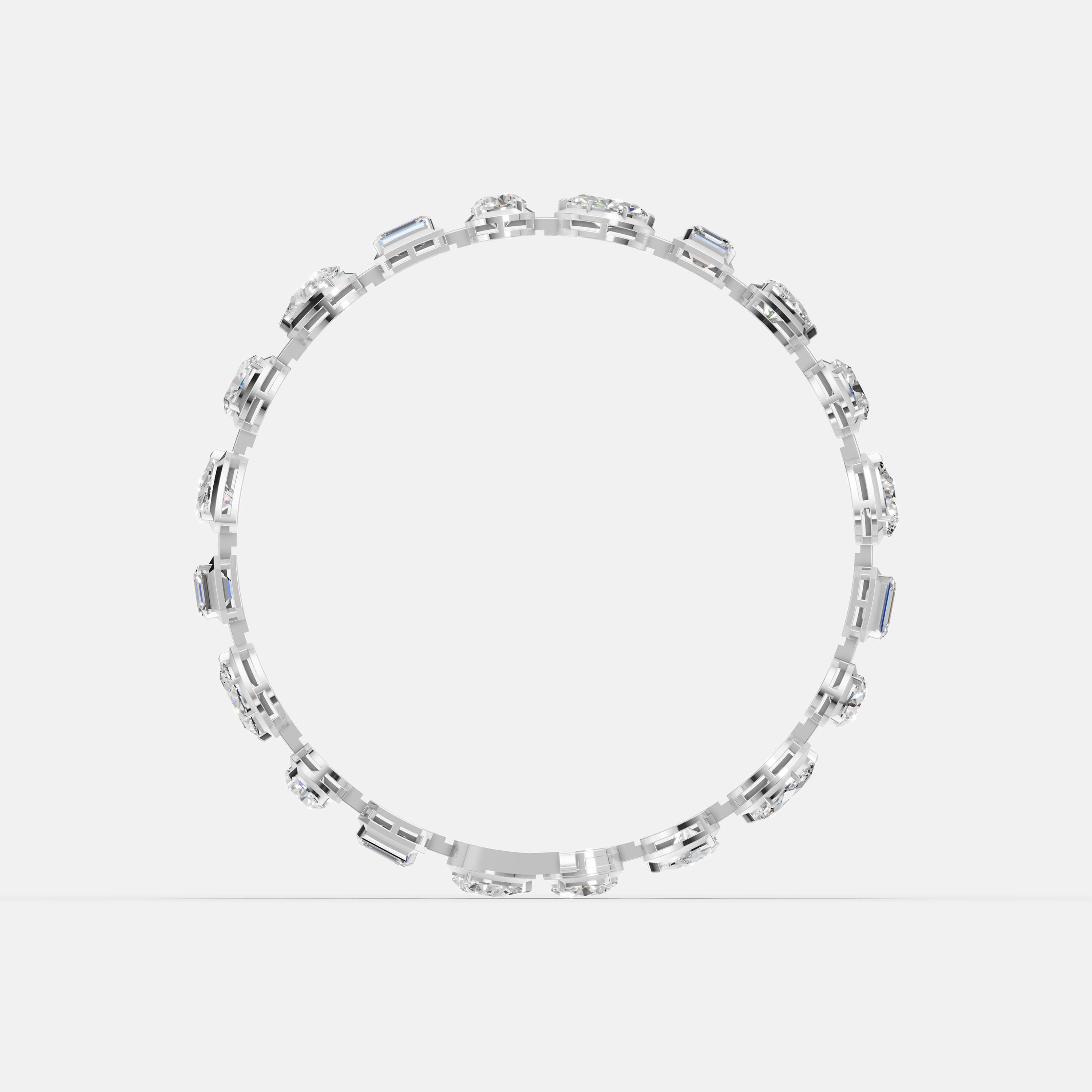 Moonglow Tennis Diamond Bracelet - 4