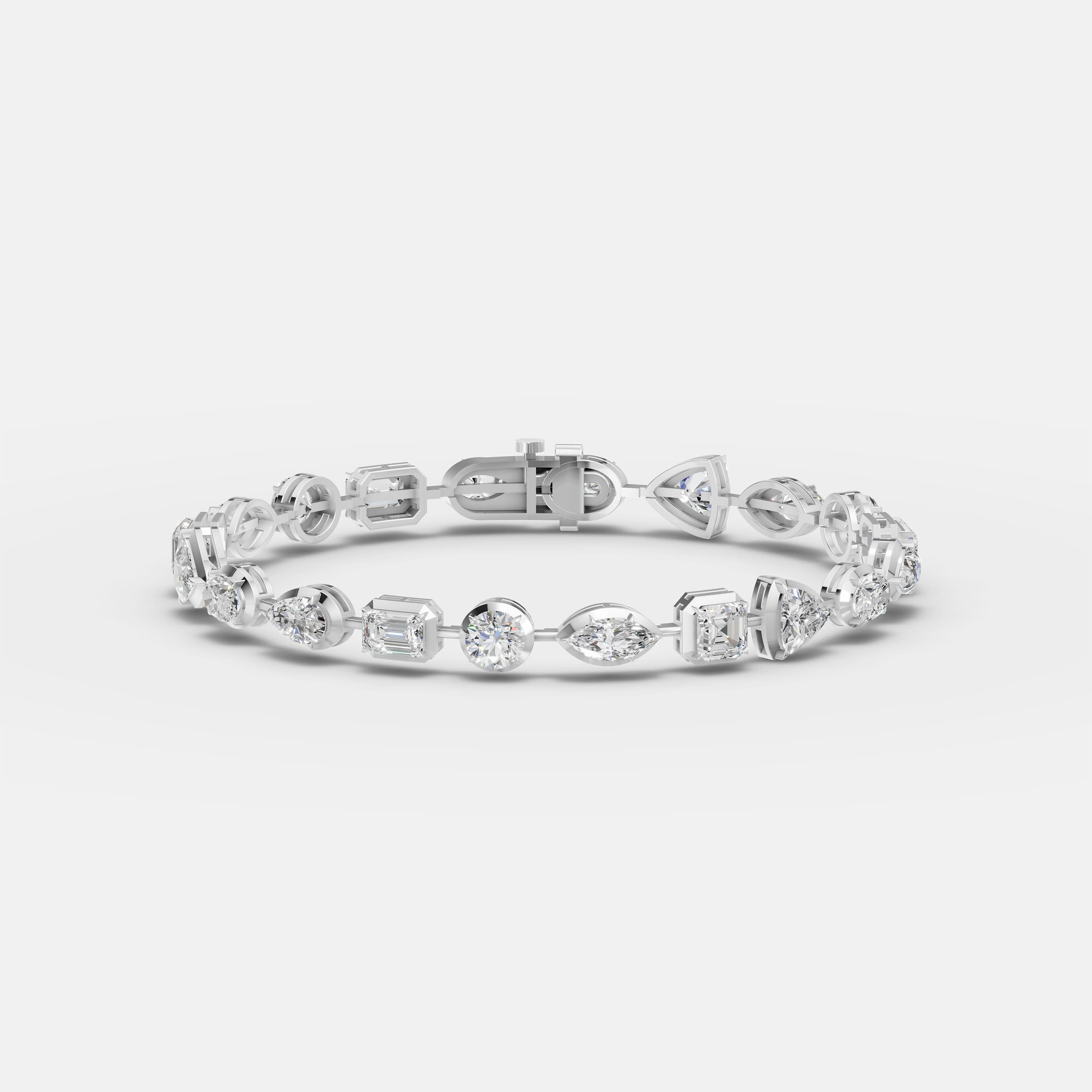 Moonglow Tennis Diamond Bracelet - 1
