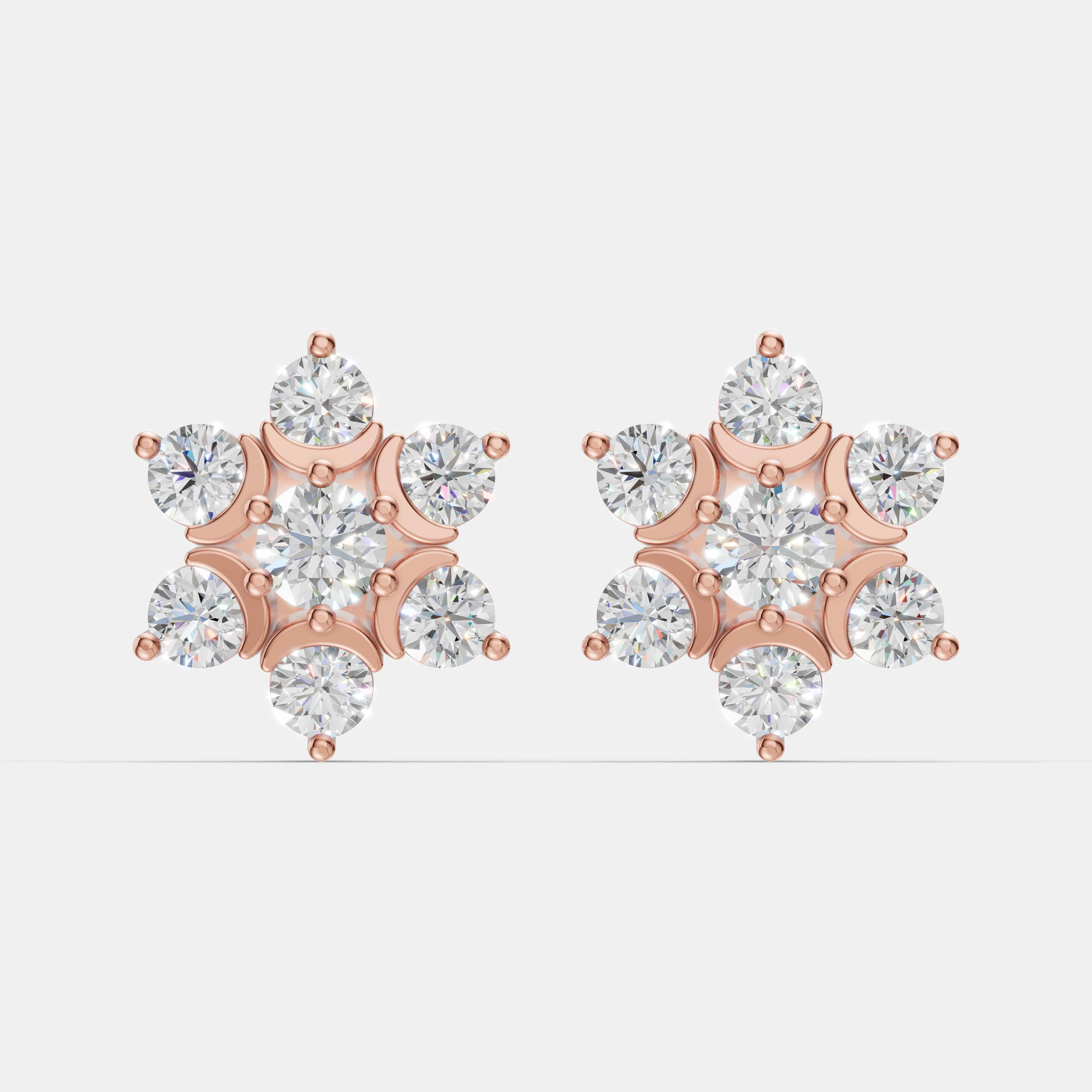 Utsav Diamond Studs - 1