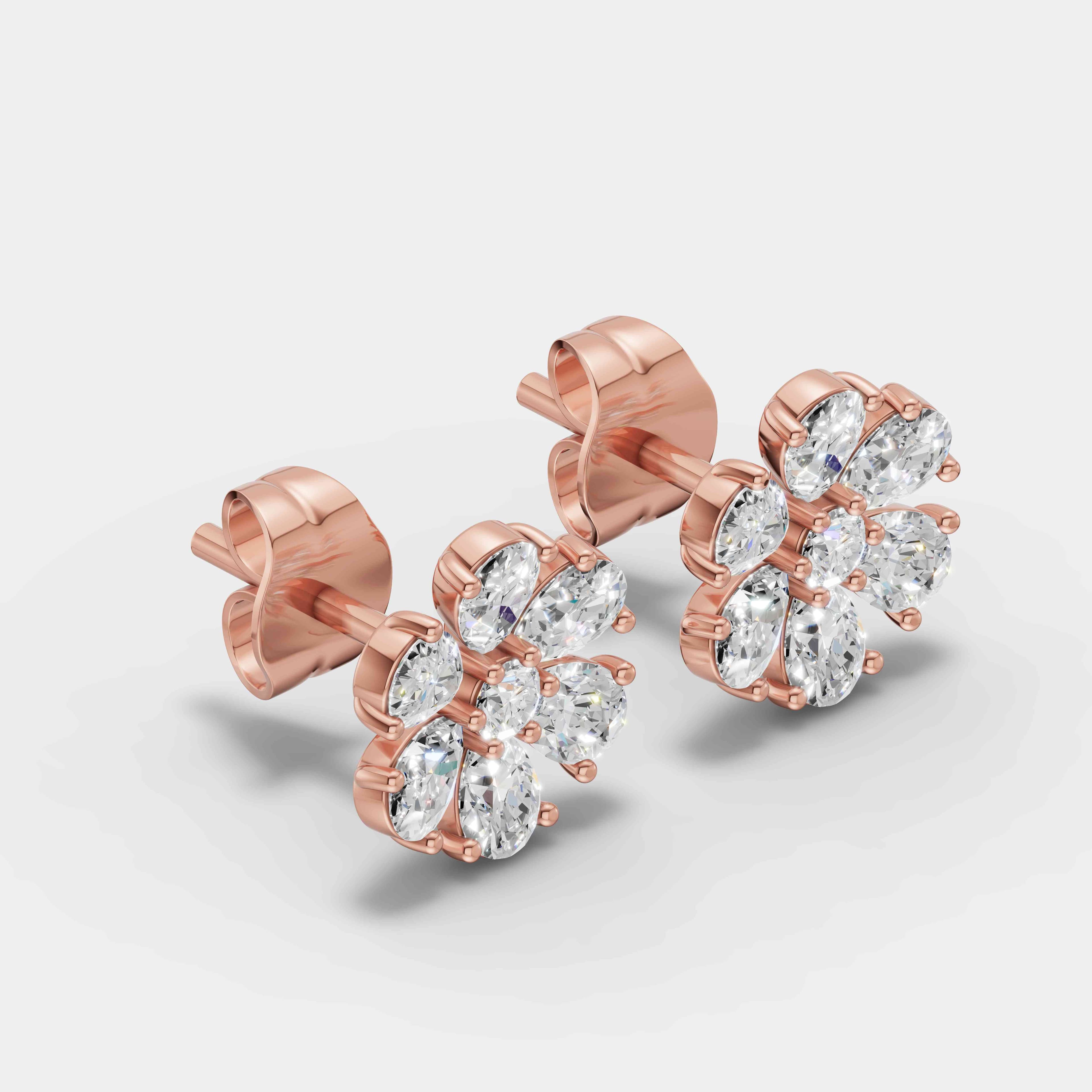 Floral Glow Earrings - 2