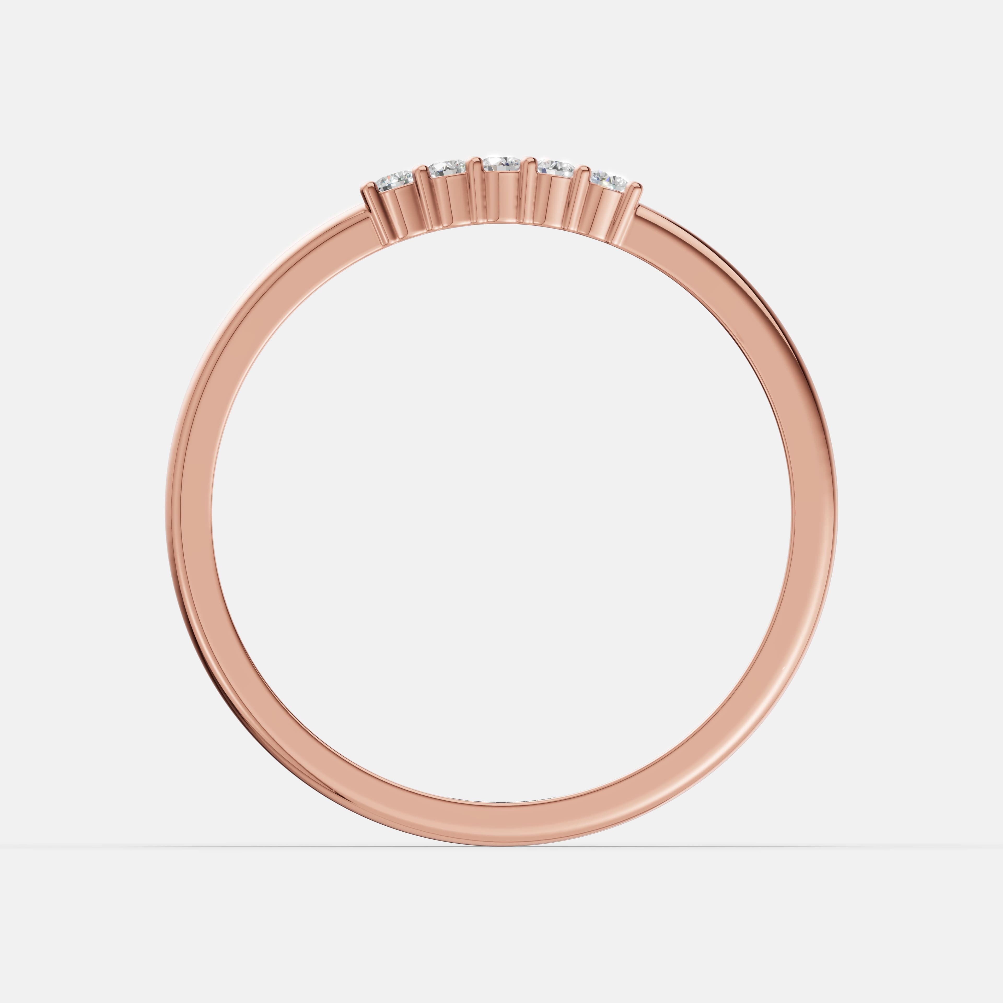 Starlite Diamond Band Ring - 2