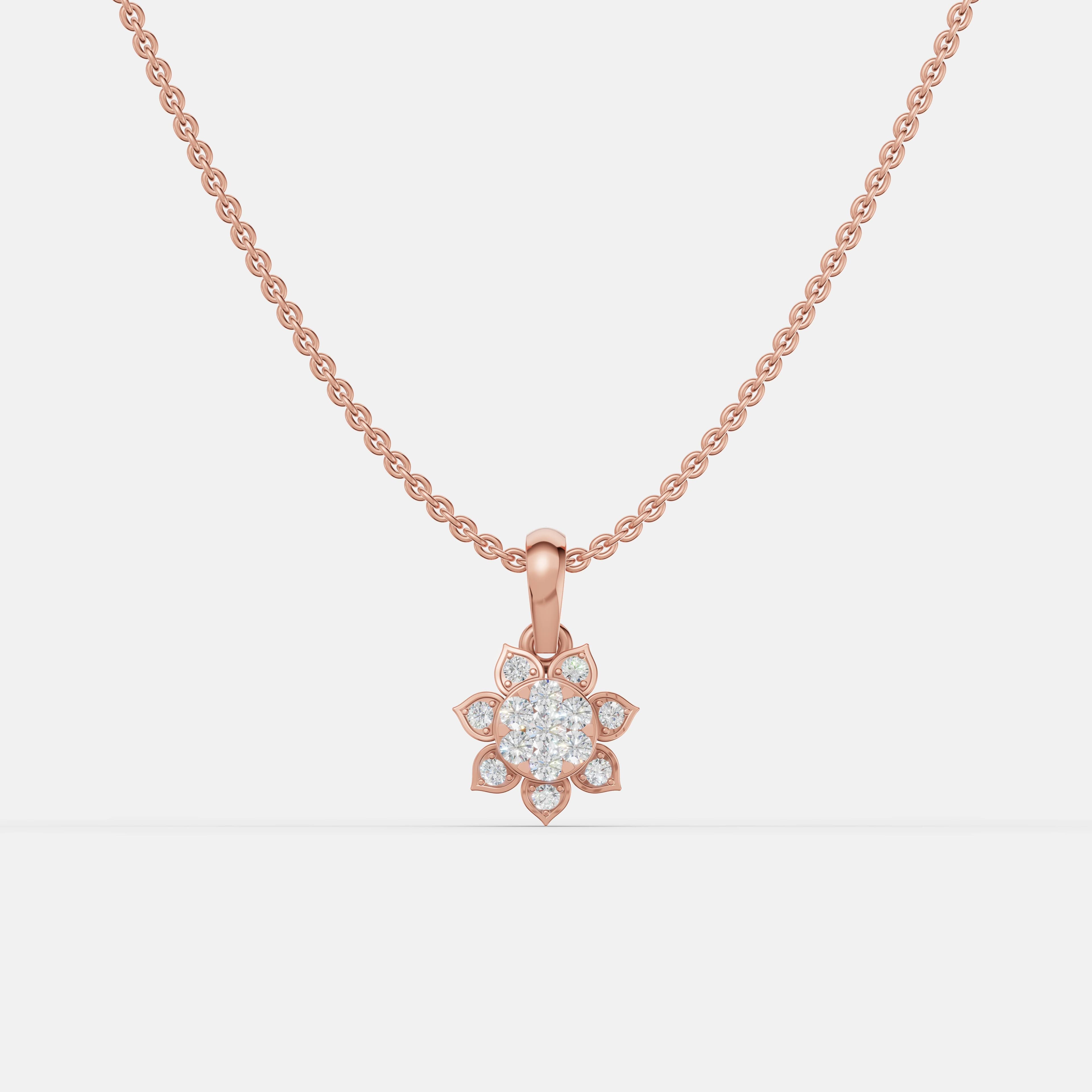 Sunbliss Diamond Pendant - 1